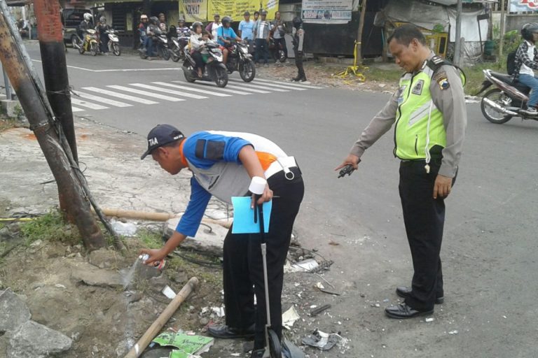Kumpulan Fakta Hasil Olah TKP Kecelakaan Pakai Metode TAA 3 Dimensi di Surakarta